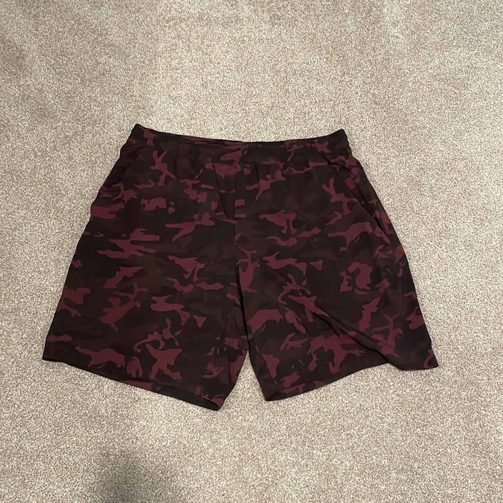 Lulu camo shorts
